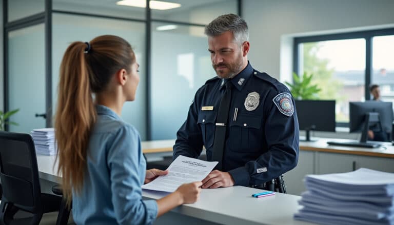 validation de l'enregistrement d'une plainte pour violences par la police conditionnée à la présentation d'un justificatif d'état de santé.